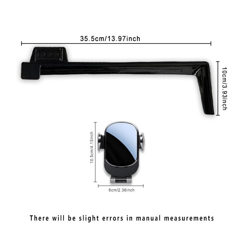 Screen Base Car Phone Holder Mount For Hyundai Tucson 2025 Central Control Dashboard Phone Holder Stand GPS Interior Accessories