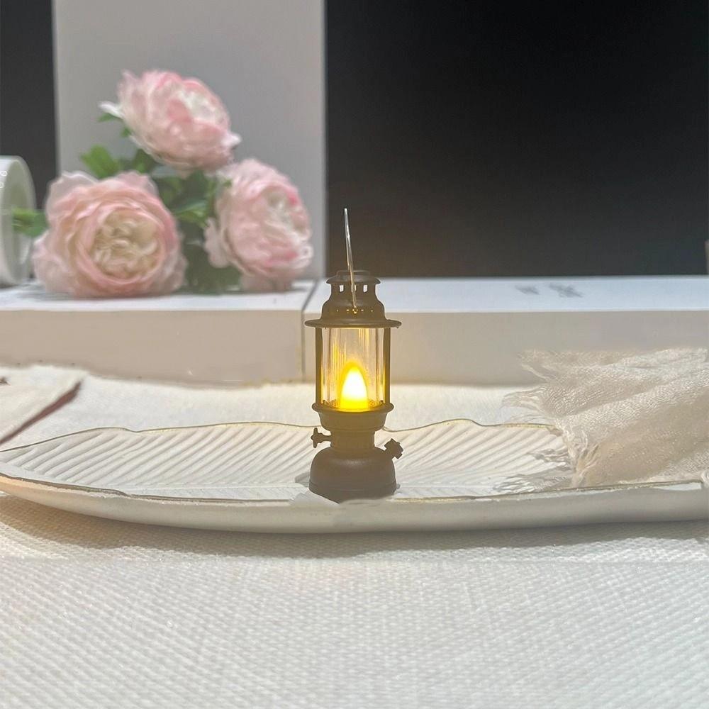 Creative LED Electronic Candle Light Flameless Outdoor Hanging Small Lanterns  Party Supplies