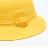 Children's Cotton Traffic Helmet Kindergarten Primary School Students Travel Sunscreen Bucket Hat Small Yellow Hat