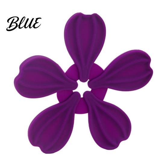 Durable Silicone Coaster Petal Shaped Coaster Heat Resistant Mat