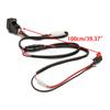 1PC Orange LED Light Car Quick Charger Double USB Socket Adapter For Nissan Qashqai Tiida Teana Sunny Y61 Y62 X-Trail Sylphy