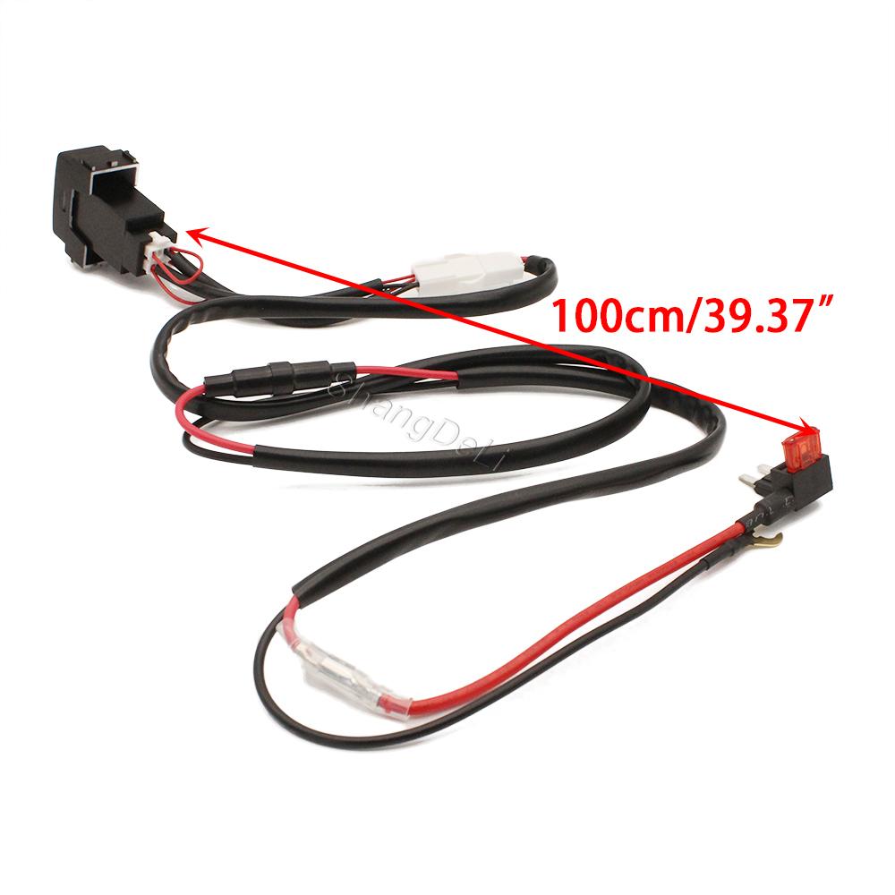 1PC Orange LED Light Car Quick Charger Double USB Socket Adapter For Nissan Qashqai Tiida Teana Sunny Y61 Y62 X-Trail Sylphy