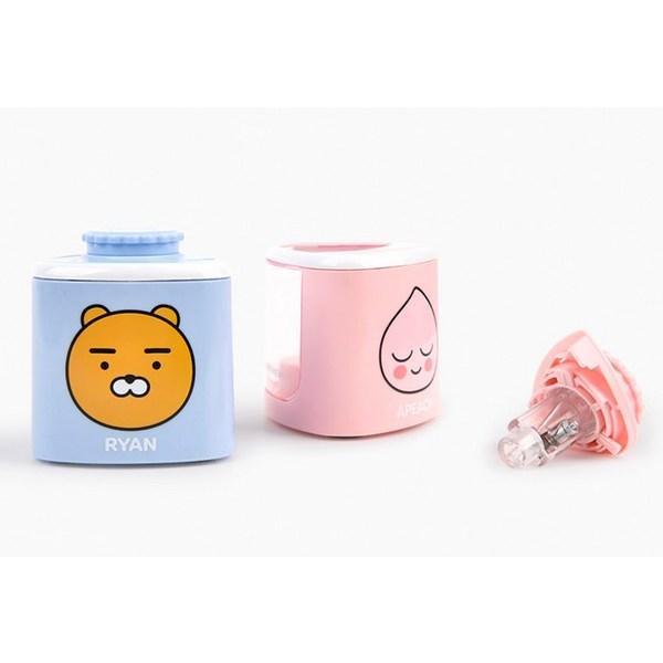 ICONS Kakao Friends Automatic Pencil Sharpener, Ryan, 2 Pieces, Koreas Best Character