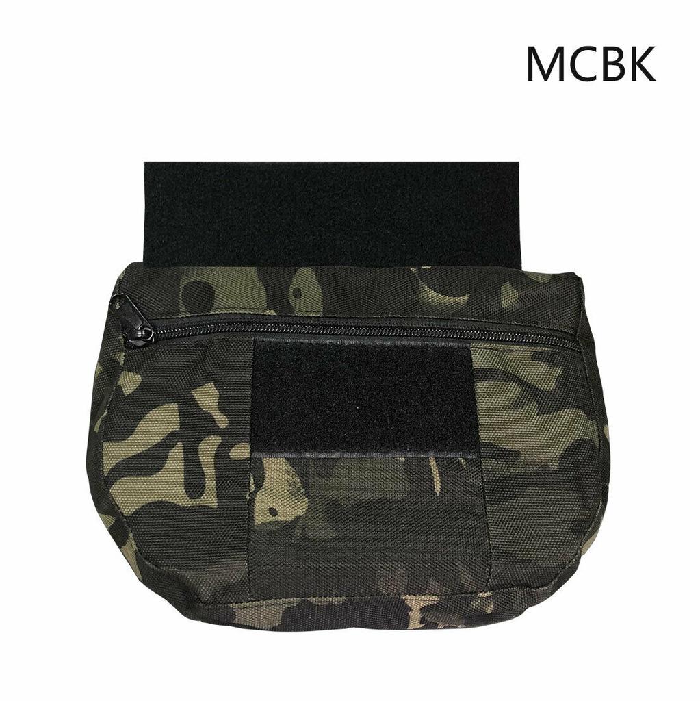 Molle Chest Rig Drop Dump Pouch Bag For CRM CRX D3 Vest Armor Carrier Storage Hunting Accessories