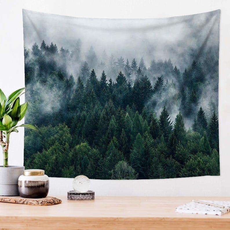 forest tapestry 75x100