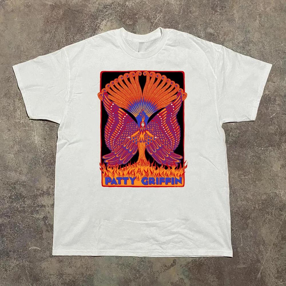 Patty Griffin Tour Poster White Cotton Shirt S5xl Cl713 S
