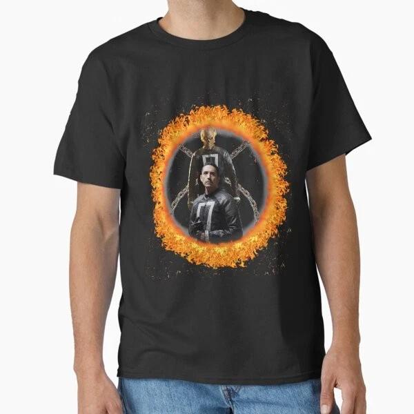 

Robbie Reyes Ghost Rider T-Shirt Classic T-Shirt Made in USA/AUS T-Shirt S-2XL 4XL