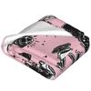 Halloween Hexenhafte Hexe Decke Flanell Überwurfdecke Leicht Weich Gemütlich Sofa Bettdecke für Männer Frauen Teenager Halloween Geschenke