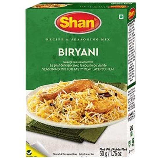 Shan Biryani Masala, 50 G, 10 Pack