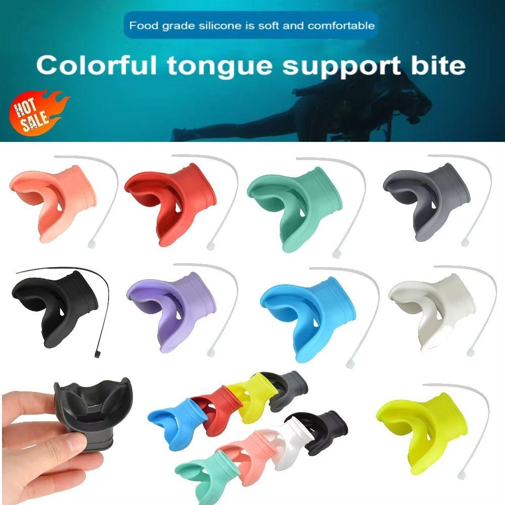 Tongue Support Diving Regulator Mouthpiece Comfortable Diving Mouthpiece  Water Sports