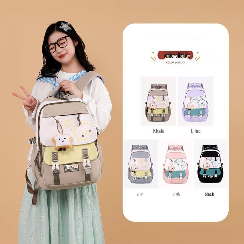 2025 Lightweight College-Style Backpack with Large Capacity for Students