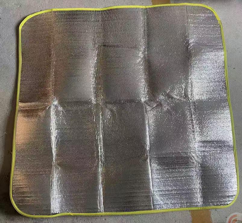 Aluminum Foil Waterproof Camping & Crawling Mat - Moisture-proof, Double-sided, Thickened, Portable
