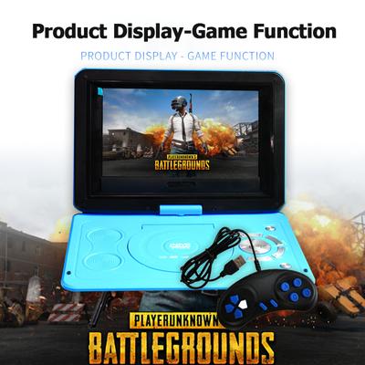 Lettore DVD mobile per auto portatile ad alta definizione widescreen LCD da 13,9 pollici Telecamera/TV collegata Supporta molteplici funzioni