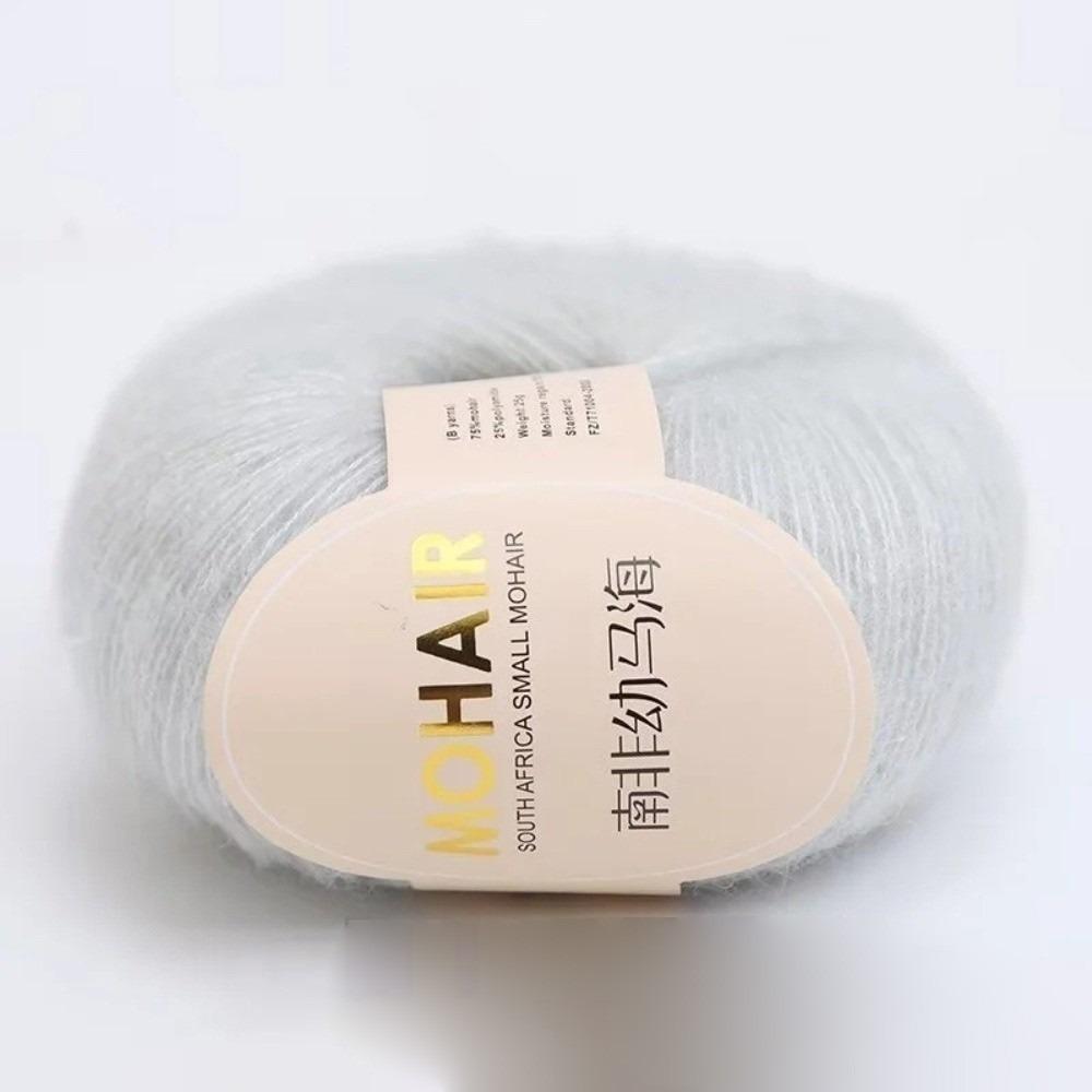 DIY 25g Mohair Yarn Warm Baby Wool Extra Soft Warm Baby Wool Yarn DIY Material Supplies Soft Yarn for Sweater For Hand Knitting