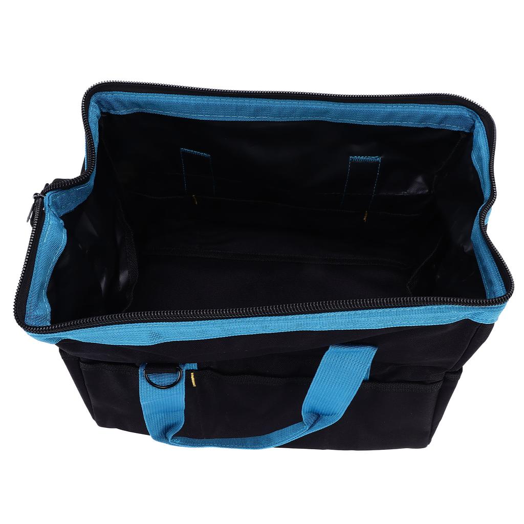 Hand Tool Bag Wide Mouth   Storage Packet with Shoulder Strap for Electrician Carpenters