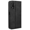 For TCL 50 SE PU Leather Phone Stand Case Retro Texture Stand Magnetic Phone Cover