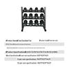 Three-Tier Dumbbell Rack & Weight Set