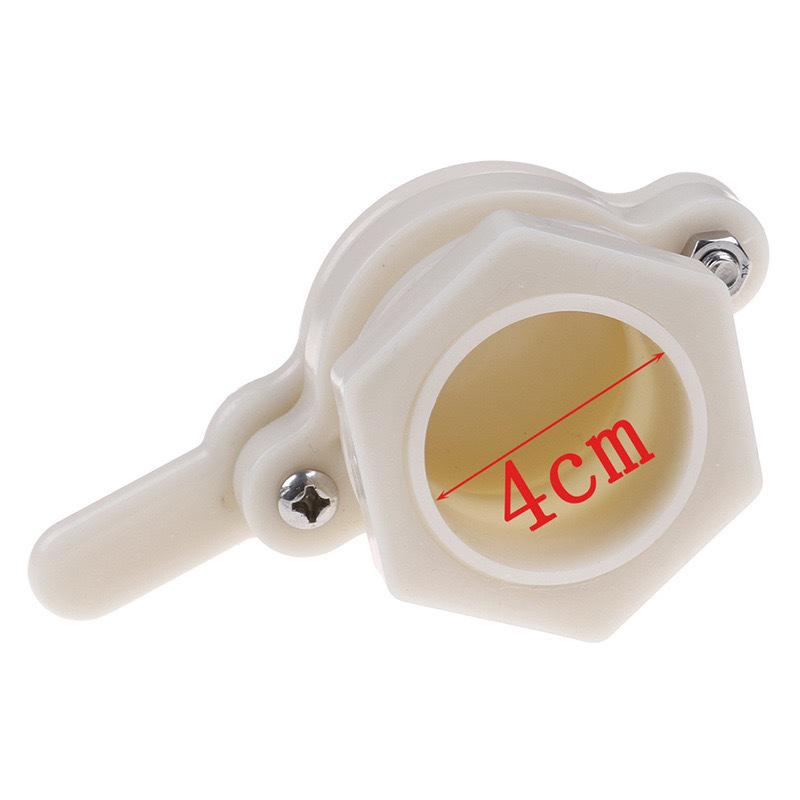 White Plastic Honey Gate Extractor Valve for Beekeeping