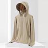 Unisex Ice Silk Sun Protection Jacket with Detachable Hood, UPF50+
