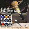 Portable Car Roof Atmosphere Lamp Moon Star Projector Light for Vehicle Bedroom Ceiling Party Decorative Night Light