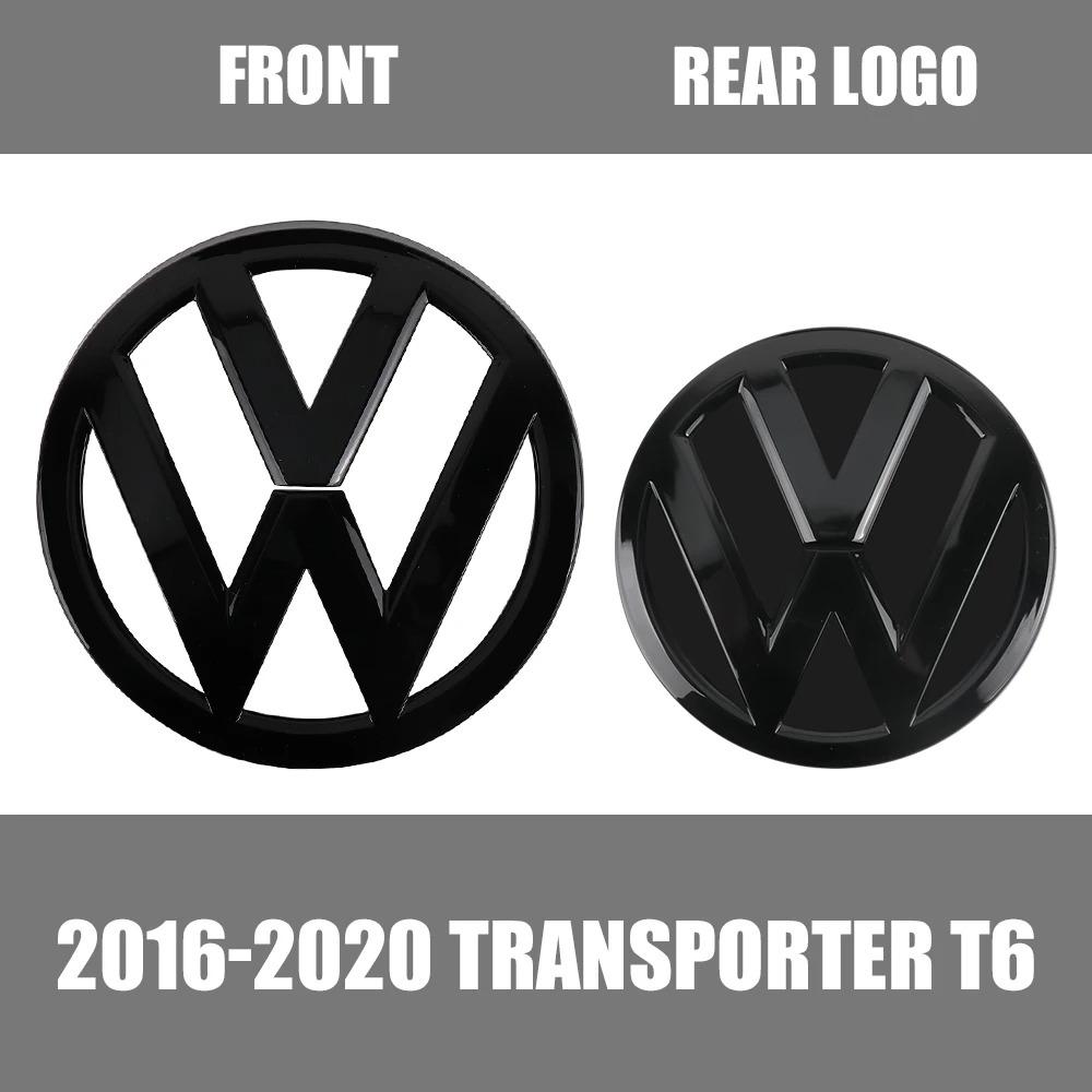 1/2Pcs Car Front Grill Badge Rear Trunk Emblem Cover Accessories For Volkswagen VW Transporter T6 2016 2017 2018 2019 2020