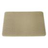 Eva Double Layer Extra Large Cat Litter Mat - Prevents Litter Tracking & Controls Mess