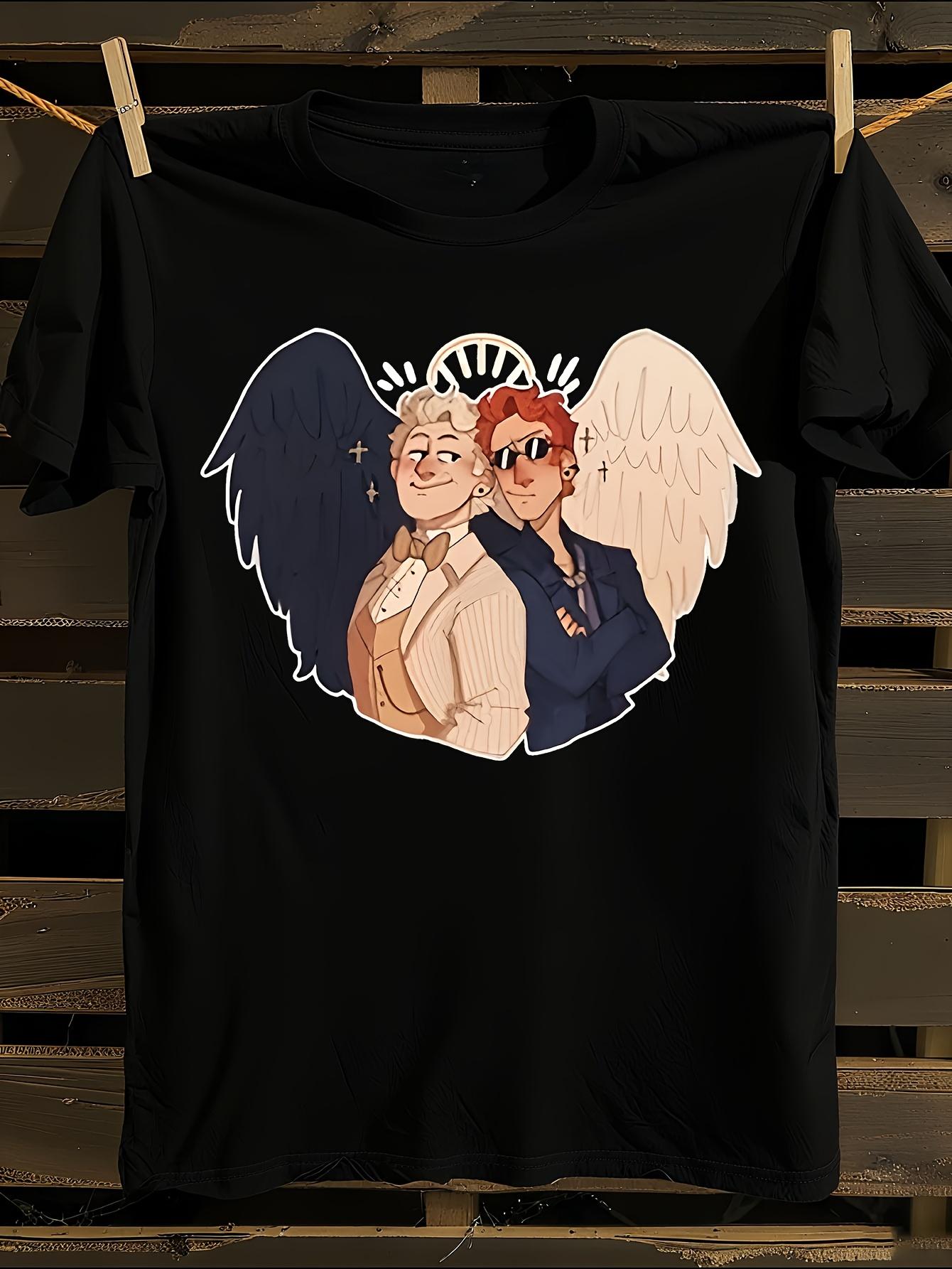 Good Omens TV Series Graphic Tshirt XXL