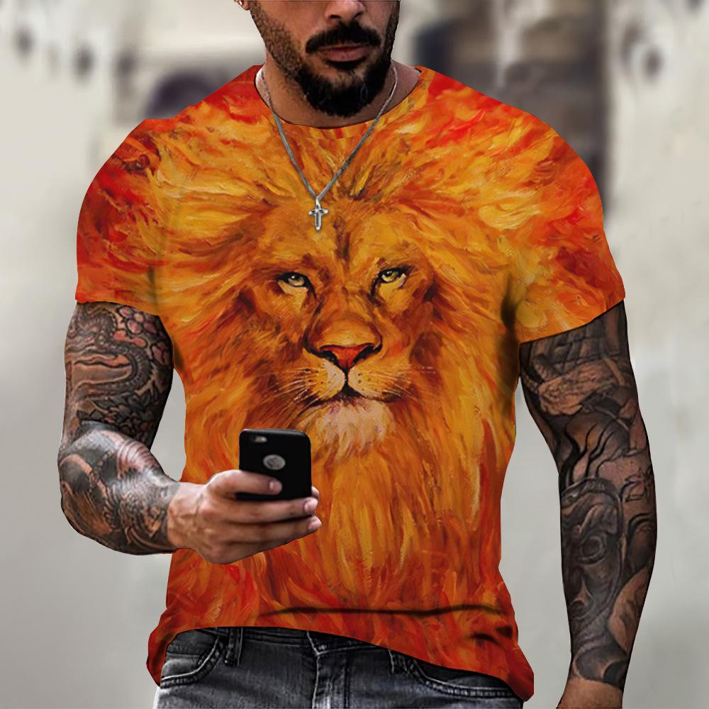 Round Neck Short Sleeve T Shirt Newest Fashion Cute Dog Yorkshire Terrier 3D Printed T-Shirt Animal Funny Casual