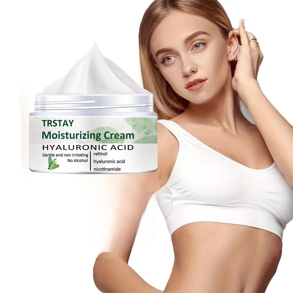 Jemný a nedráždivý hydratační oční krém s retinolovým peptidem zpevňuje a rozjasňuje pleť, zanechává ji jemnou a jemnou.