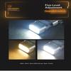 Luce Anteriore per Bici Ricaricabile USB 3-in-1, Campanello, Supporto per Telefono, Antiurto, Montaggio Universale per Mountain Bike, Bici da Strada, Ciclismo Notturno