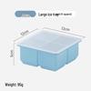 Wutuo 4-Cavity Silicone Ice Tray with Lid