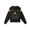 Jordan Paris Saint Germain Women'ss Hoodie Asia Sizing Black / Tour Yellow (Unisex) Sweatshirts DV2836 010