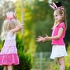 Easter Bunny Ears Cosplay Shooting Hat Funny Interactive Cap for Holiday Party Games Festival Costume Props