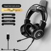 Wired Over-Ear Gaming Headset with Microphone for Mobile, Desktop & Laptop