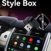 2026 Новий бездротовий адаптер Carplay для Apple Android Auto Airplay Smart MiNi 3-в-1 AI Box Автомобільний USB Plug and Play Автоматичне підключення