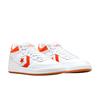 Converse Fastbreak Pro Leather Mid White Orange Gum Unisex Sneakers A09185C