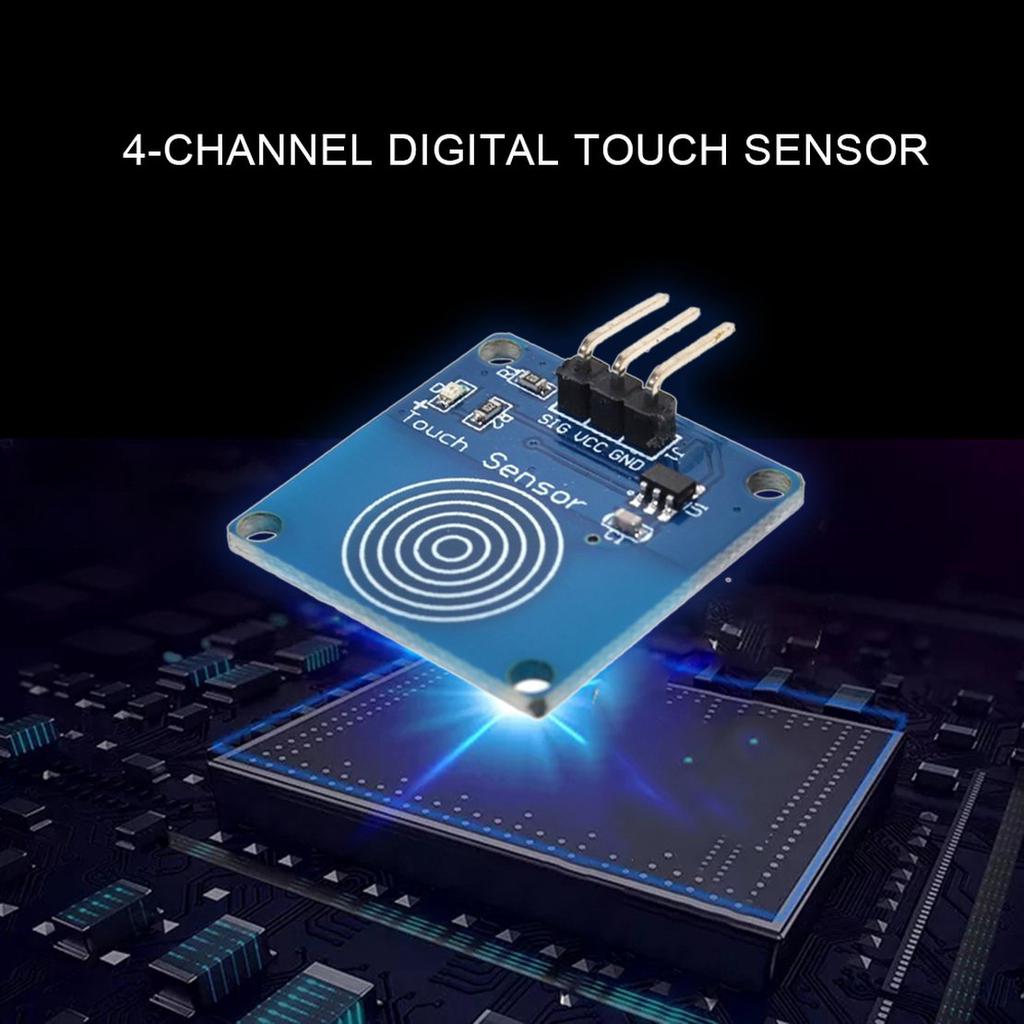 Raspberry Pi TTP223 Capacitive Touch Switch Button Self-Lock Module for Arduino
