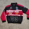 Men's & Women's Retro Racing Baseball Jackets - Trendy Motorcycle Style for Spring & Autumn