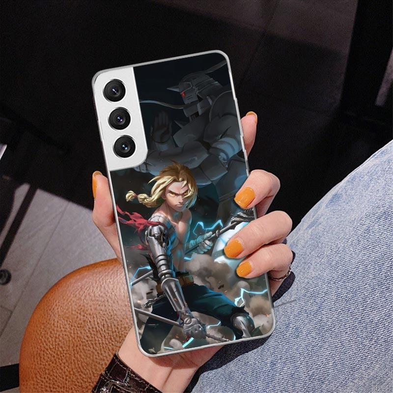 

Fullmetal Alchemist Anime Phone Case For Samsung Galaxy S24 S25 Edge S26 Ultra S23 S22 S21 Plus S20 FE + Personalized Print Cove Samsung S20 Ultra