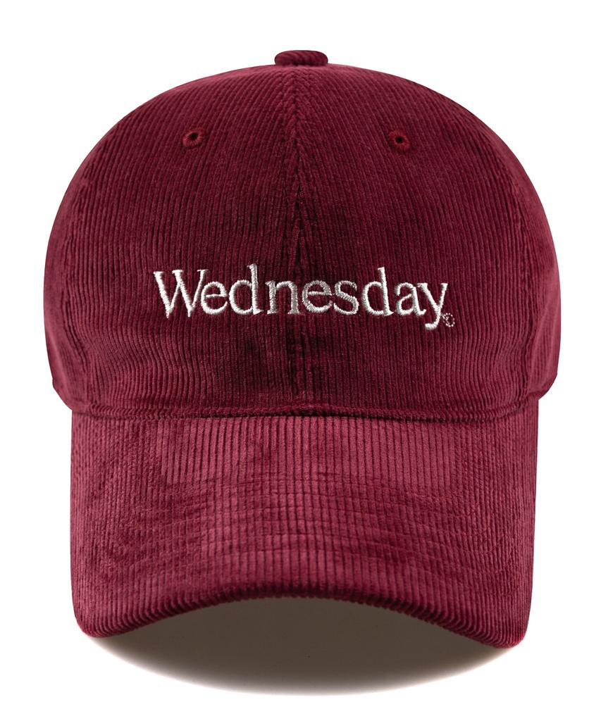Wig Wednesday Corduroy Ball Cap - Burgundy