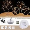 LED Bonsai Tree Light with 36 LEDs | Touch Sensor Table Lamp | USB & Battery Operated Fairy Light Tree for Home, Bedroom, Festive, Diwali,
