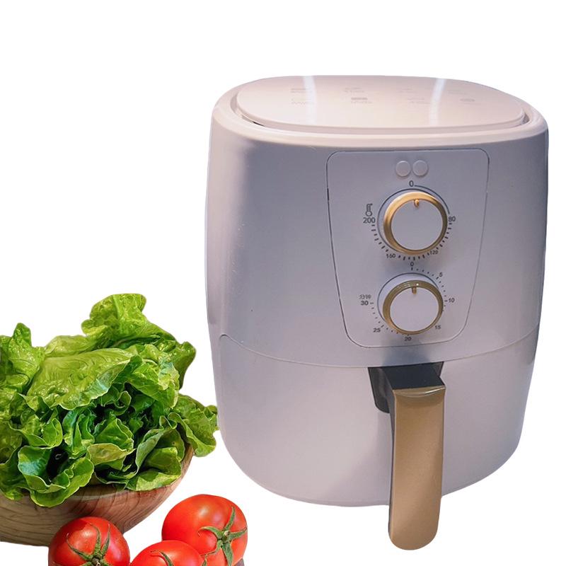 Friteuză cu aer multifuncțională automată de 10L - Conținut scăzut de grăsimi, Capacitate mare, Design compact