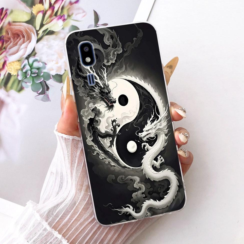For Samsung A2 Core Clear Case Fashion Butterfly Cute Funny Painted Funda For Samsung Galaxy A2 Core Casing A260F A260G