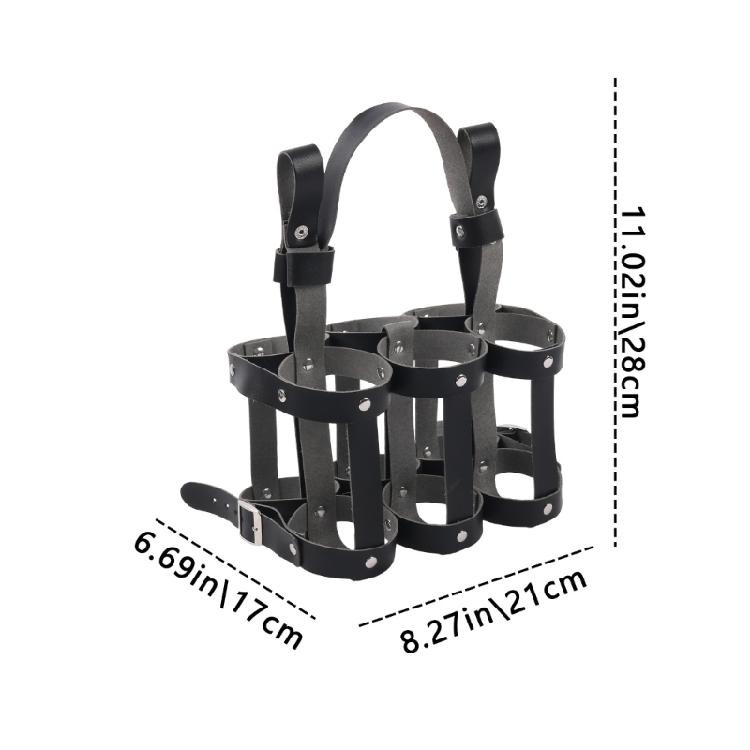 Bicycles Beer Carrier Holder Beer Bottle Carrier Folding Bottle Carring Bag