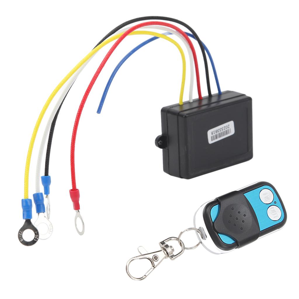 Kabelloses Seilwinden-Fernbedienungsset DC 12V 24V 50ft Reichweite Hohe Empfindlichkeit Universelle Passform für Auto ATV