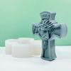 Silicone Candle Mold Catholic Gypsum Concrete Resins Cast 3D Virgins Soap Molds