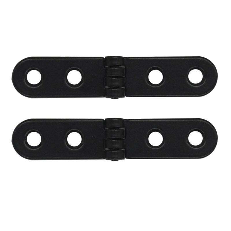 

Pack Of 2 Folding Door Hinges with rusts Resistant Finish Heavy Duty Door Hinges Simple Installs for Furniture & Decors