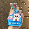 Lucky Cat Mini Musical Piano Keychain: Cute Backpack Pendant & Small Gift Ornament