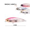 Transparent Useful Tackle Pencil Baits with Steel ball Winter Fishing Fish Hooks Minnow Lures