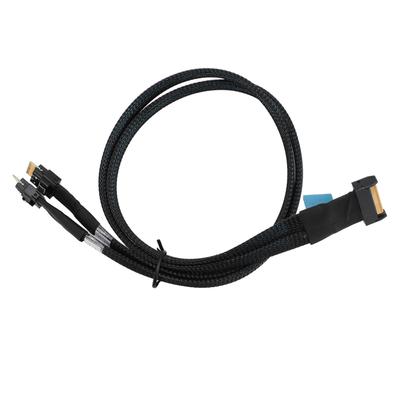 MCIO 8I na 2 porty SFF‑8654 4I kabel 32GTs vysokorychlostní přenosový kabelový adaptér pro server
